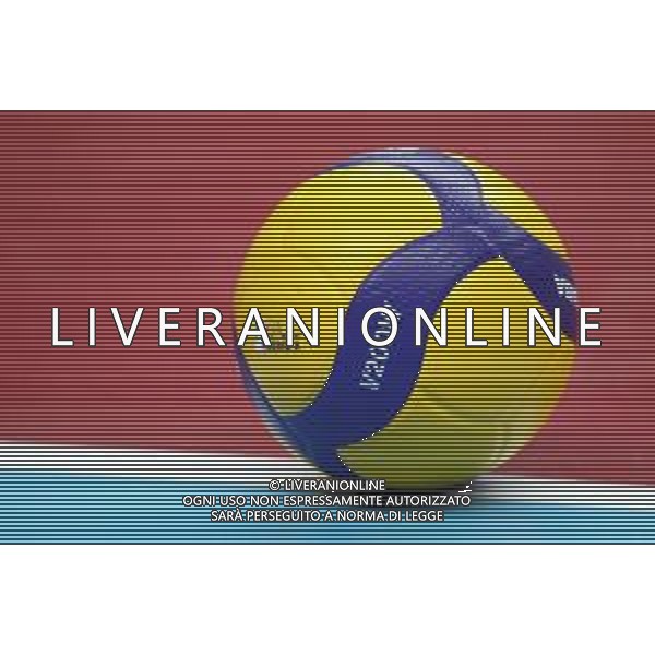 BOLOGNA 22 02 2020 COPPA ITALIA PALLAVOLO MASCHILE SEMIFINALE LUBE CIVITANOVA-TRENTO 3-2 NELLA FOTO IL PALLONE ©SANNA / AGENZIA ALDO LIVERANI SAS