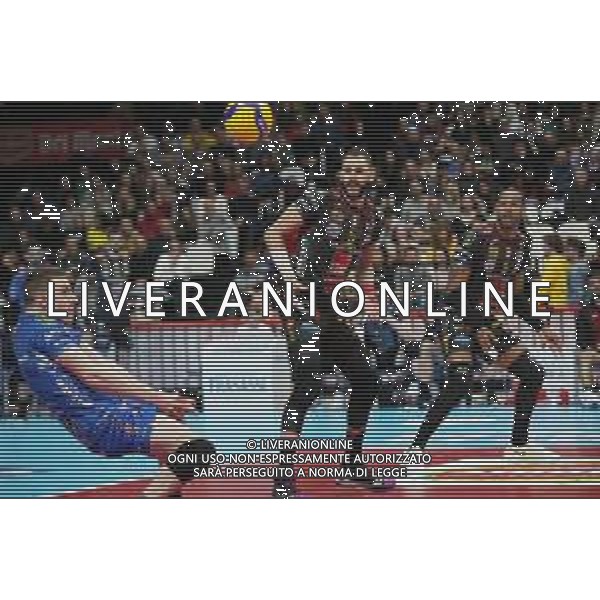 BOLOGNA 22 02 2020 COPPA ITALIA PALLAVOLO MASCHILE SEMIFINALE LUBE CIVITANOVA-TRENTO 3-2 NELLA FOTO FABIO BALASO LUBE ©SANNA / AGENZIA ALDO LIVERANI SAS