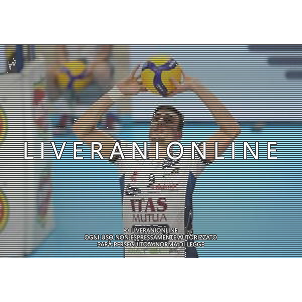 BOLOGNA 22 02 2020 COPPA ITALIA PALLAVOLO MASCHILE SEMIFINALE LUBE CIVITANOVA-TRENTO 3-2 NELLA FOTO GIANNELLI SIMONE TRENTO ©SANNA / AGENZIA ALDO LIVERANI SAS