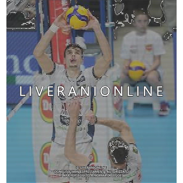 BOLOGNA 22 02 2020 COPPA ITALIA PALLAVOLO MASCHILE SEMIFINALE LUBE CIVITANOVA-TRENTO 3-2 NELLA FOTO GIANNELLI SIMONE TRENTO ©SANNA / AGENZIA ALDO LIVERANI SAS