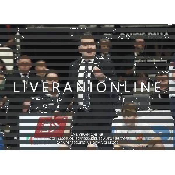 BOLOGNA 22 02 2020 COPPA ITALIA PALLAVOLO MASCHILE SEMIFINALE LUBE CIVITANOVA-TRENTO 3-2 NELLA FOTO DE GIORGI FERDINADO ALL LUBE ©SANNA / AGENZIA ALDO LIVERANI SAS