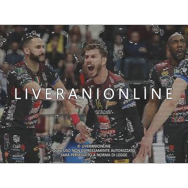 BOLOGNA 22 02 2020 COPPA ITALIA PALLAVOLO MASCHILE SEMIFINALE LUBE CIVITANOVA-TRENTO 3-2 NELLA FOTO BRUNO MOSSA DE REZENDE ©SANNA / AGENZIA ALDO LIVERANI SAS