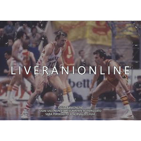 RETROSPETTIVA ALDO OSSOLA BASKET NELLA FOTO ALDO OSSOLA E PIERLUIGI MARZORATI AG ALDO LIVERANI SAS