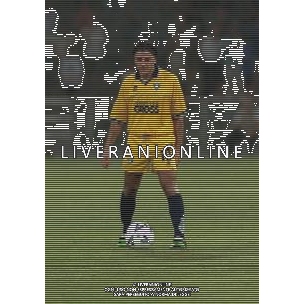 20-08-2000 GENOVA COPPA ITALIA SAMPDORIA EMPOLI 4-3 NELLA FOTO RICCARDO ALLEGRETTI AG ALDO LIVERANI SAS