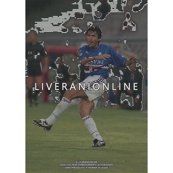 20-08-2000 GENOVA COPPA ITALIA SAMPDORIA EMPOLI 4-3 NELLA FOTO STEFANO CASALE AG ALDO LIVERANI SAS