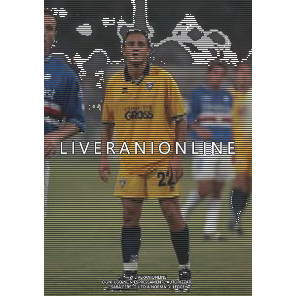 20-08-2000 GENOVA COPPA ITALIA SAMPDORIA EMPOLI 4-3 NELLA FOTO MARCO MARCHIONNI AG ALDO LIVERANI SAS