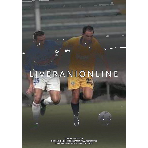 20-08-2000 GENOVA COPPA ITALIA SAMPDORIA EMPOLI 4-3 NELLA FOTO MARCO MARCHIONNI E NENAD SAKIC AG ALDO LIVERANI SAS