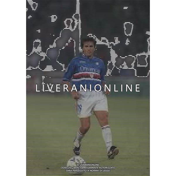 20-08-2000 GENOVA COPPA ITALIA SAMPDORIA EMPOLI 4-3 NELLA FOTO STEFANO CASALE AG ALDO LIVERANI SAS