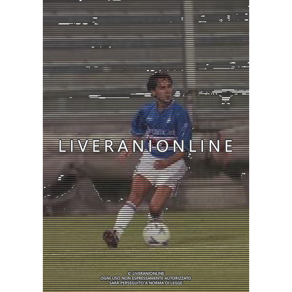 20-08-2000 GENOVA COPPA ITALIA SAMPDORIA EMPOLI 4-3 NELLA FOTO GAETANO VASARI AG ALDO LIVERANI SAS