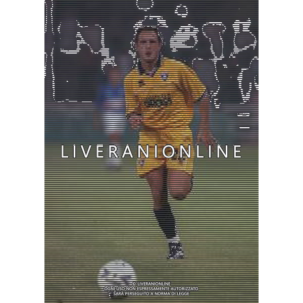 20-08-2000 GENOVA COPPA ITALIA SAMPDORIA EMPOLI 4-3 NELLA FOTO MASSIMO MACCARONE AG ALDO LIVERANI SAS