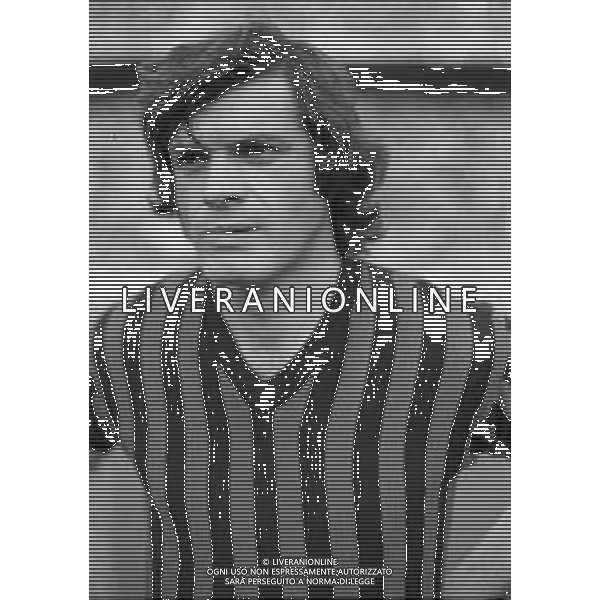 22-06-1977 MILANO COPPA ITALIA MILAN SPAL 2-0 NELLA FOTO ALDO BET AG ALDO LIVERANI SAS