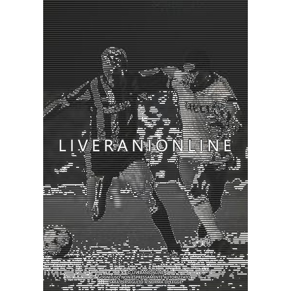 21-08-1985 CESENA-COPPA ITALIA CESENA INTER 0-0 NELLA FOTO KARL HEINZ RUMMENIGGE AG ALDO LIVERANI SAS