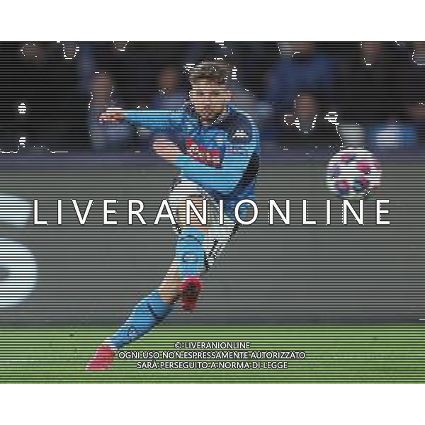 25-02-2020 NAPOLI CHAMPIONS LEAGUE NAPOLI BARCELLONA OTTAVI DI FINALE NELLA FOTO: DRIES MERTENS FOTO MOSCA, AG.LIVERANI