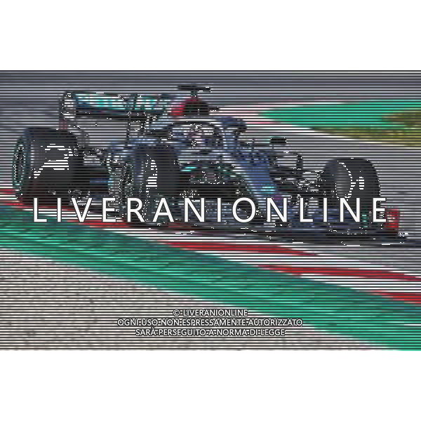 Lewis Hamilton (GBR) Mercedes AMG F1 W11. 26.02.2020. Formula One Testing, Day One, Barcelona, Spain. Wednesday. / AGENZIA ALDO LIVERANI SAS - ITALY ONLY EDITORIAL USE ONLY - TEST F1 DAY 1 BARCELLONA SPAGNA 26.02.2020