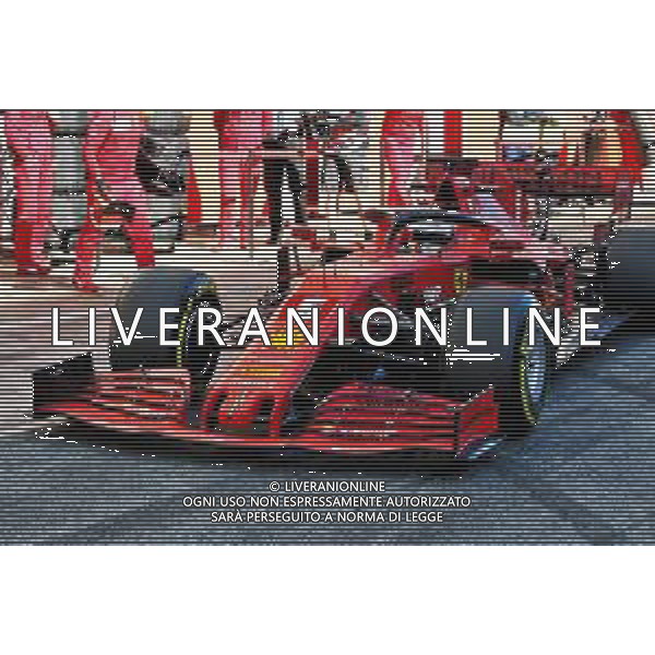 Sebastian Vettel (GER) Ferrari SF1000 front wing. 26.02.2020. Formula One Testing, Day One, Barcelona, Spain. Wednesday. / AGENZIA ALDO LIVERANI SAS - ITALY ONLY EDITORIAL USE ONLY - TEST F1 DAY 1 BARCELLONA SPAGNA 26.02.2020