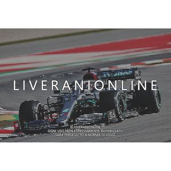 Lewis Hamilton (GBR) Mercedes AMG F1 W11. 26.02.2020. Formula One Testing, Day One, Barcelona, Spain. Wednesday. / AGENZIA ALDO LIVERANI SAS - ITALY ONLY EDITORIAL USE ONLY - TEST F1 DAY 1 BARCELLONA SPAGNA 26.02.2020