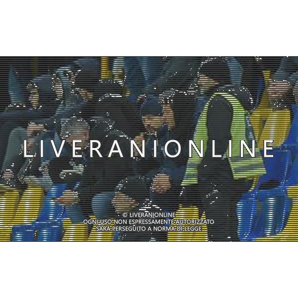Campionato di Calcio Serie C - Lega Pro 2019/2020 Cava dei Tirreni, Italia 26/02/2020 Cavese vs Rende Nella foto: Il tecnico della Cavese 1919 Salvatore Campilongo squalificato si accomoda in tribuna FOTO ANDREA D\'AMICO-ALESSIO MARINI-AG ALDO LIVERANI SAS