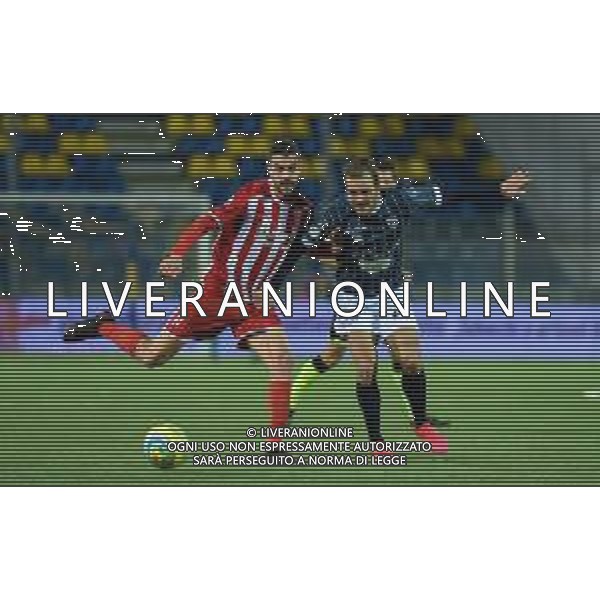 Campionato di Calcio Serie C - Lega Pro 2019/2020 Cava dei Tirreni, Italia 26/02/2020 Cavese vs Rende Nella foto: Contrasto tra Riccardo Rossini (11) Rende Calcio 1968 e Danilo Bulevardi (33) Cavese 1919 FOTO ANDREA D\'AMICO-ALESSIO MARINI-AG ALDO LIVERANI SAS