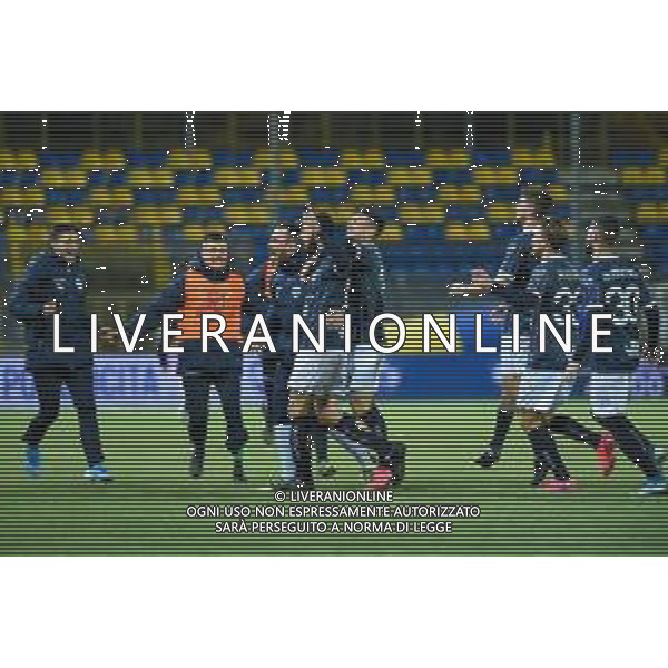 Campionato di Calcio Serie C - Lega Pro 2019/2020 Cava dei Tirreni, Italia 26/02/2020 Cavese vs Rende Nella foto: Domenico Germinale (18) Cavese 1919 esulta dopo aver messo a segno il rigore del 2-1 ©Andrea D\'Amico - Alessio Marini / AGENZIA ALDO LIVERANI SAS