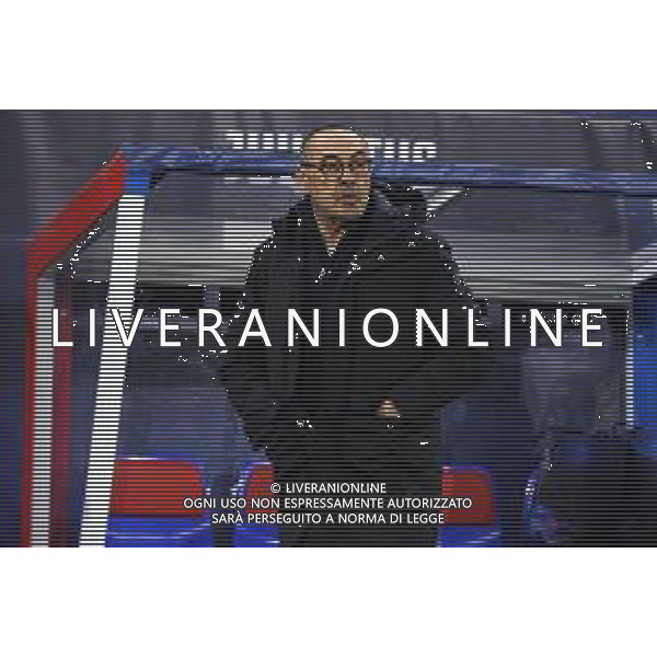 Lione 26.02.2020 Groupama Stadium Olympique Lione vs Juventus Champions League 2019/2020 ©Viganti/Agenzia Aldo Liverani Nella foto: maurizio sarri©Viganti / AGENZIA ALDO LIVERANI SAS