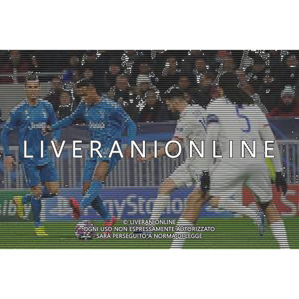 Lione 26.02.2020 Groupama Stadium Olympique Lione vs Juventus Champions League 2019/2020 ©Viganti/Agenzia Aldo Liverani Nella foto: alex sandro ©Viganti / AGENZIA ALDO LIVERANI SAS