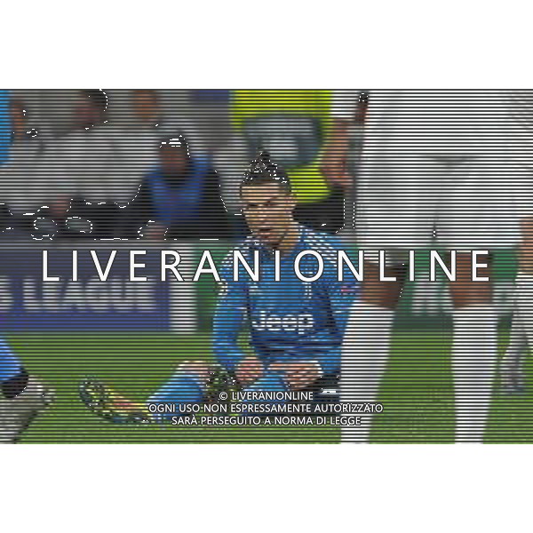 Lione 26.02.2020 Groupama Stadium Olympique Lione vs Juventus Champions League 2019/2020 ©Viganti/Agenzia Aldo Liverani Nella foto: cristiano ronaldo ©Viganti / AGENZIA ALDO LIVERANI SAS