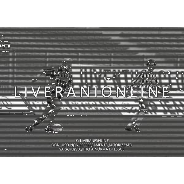 14-11-1990 TORINO COPPA ITALIA JUVENTUS PISA 3-2 NELLA FOTO LARSEN HENRIK AG ALDO LIVERANI SAS