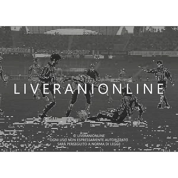 14-11-1990 TORINO COPPA ITALIA JUVENTUS PISA 3-2 NELLA FOTO AZIONE DI GIOCO AG ALDO LIVERANI SAS