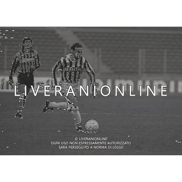 14-11-1990 TORINO COPPA ITALIA JUVENTUS PISA 3-2 NELLA FOTO SALVATORE SCHILLACI AG ALDO LIVERANI SAS