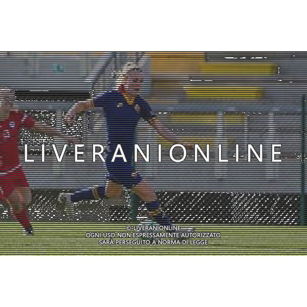 Calcio Coppa Italia Femminile 2019/2020 Roma, Italia 26/02/2020 Roma Women vs San Marino Academy Nella foto: Amelie Thestrup nell\'azione nel secondo goal della Roma FOTO CLAUDIO BOSCO-ALESSIO MARINI-AG ALDO LIVERANI SAS