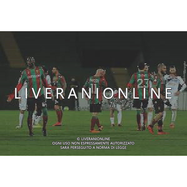 Ternana vs Bari Campionato Serie C - Stadio Libero Liberati - Terni 26-02-2020 nella foto Delusione finale Ternana FOTO FEDERICO GAETANO-AG ALDO LIVERANI SAS