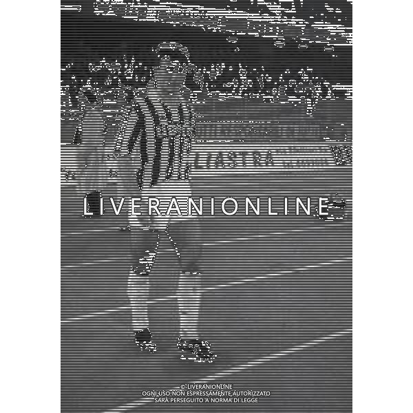 24-04-1991 TORINO COPPA DELLE COPPE SEMIFINALE DI RITORNO JUVENTUS BARDELLONA 1-0 NELLA FOTO PIERLUIGI CASIRAGHI AG ALDO LIVERANI SAS