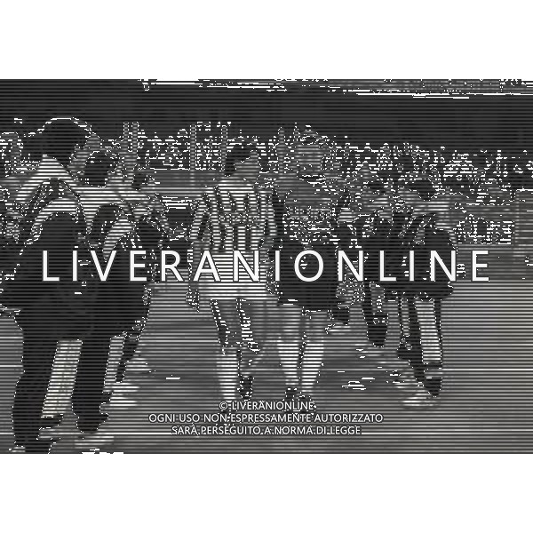 24-04-1991 TORINO COPPA DELLE COPPE SEMIFINALE DI RITORNO JUVENTUS BARDELLONA 1-0 NELLA FOTO NICOLO\' NAPOLI E STEFANO TACCONI AG ALDO LIVERANI SAS