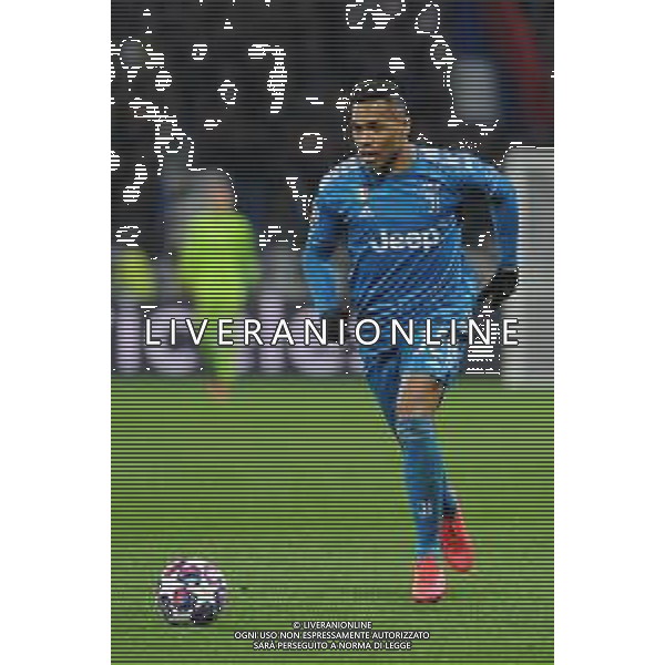 Lione 26.02.2020 Groupama Stadium Olympique Lione vs Juventus Champions League 2019/2020 ©Viganti/Agenzia Aldo Liverani Nella foto: alex sandro ©Viganti