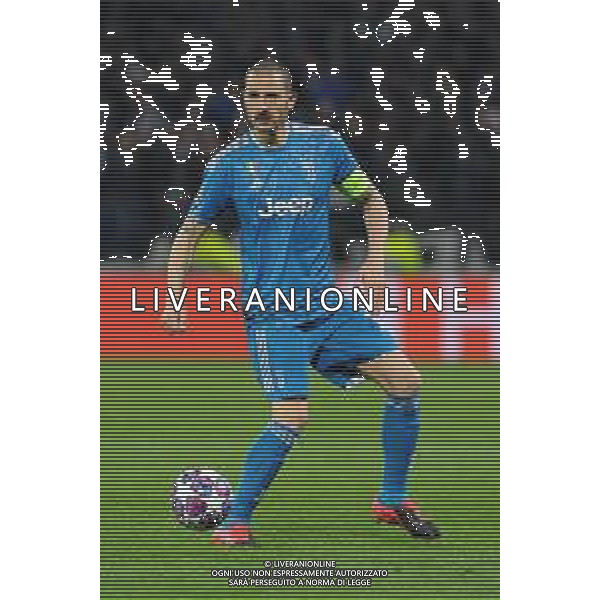 Lione 26.02.2020 Groupama Stadium Olympique Lione vs Juventus Champions League 2019/2020 ©Viganti/Agenzia Aldo Liverani Nella foto: leonardo bonucci ©Viganti