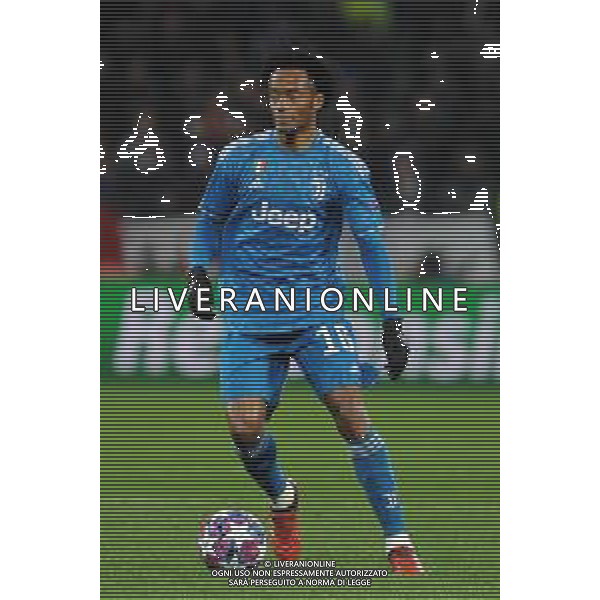 Lione 26.02.2020 Groupama Stadium Olympique Lione vs Juventus Champions League 2019/2020 ©Viganti/Agenzia Aldo Liverani Nella foto: juan cuadrado ©Viganti
