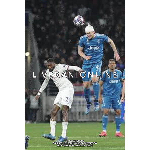 Lione 26.02.2020 Groupama Stadium Olympique Lione vs Juventus Champions League 2019/2020 ©Viganti/Agenzia Aldo Liverani Nella foto: matthijs de ligt e karl toko ecambi ©Viganti
