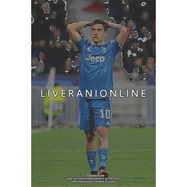 Lione 26.02.2020 Groupama Stadium Olympique Lione vs Juventus Champions League 2019/2020 ©Viganti/Agenzia Aldo Liverani Nella foto: paulo dybala ©Viganti