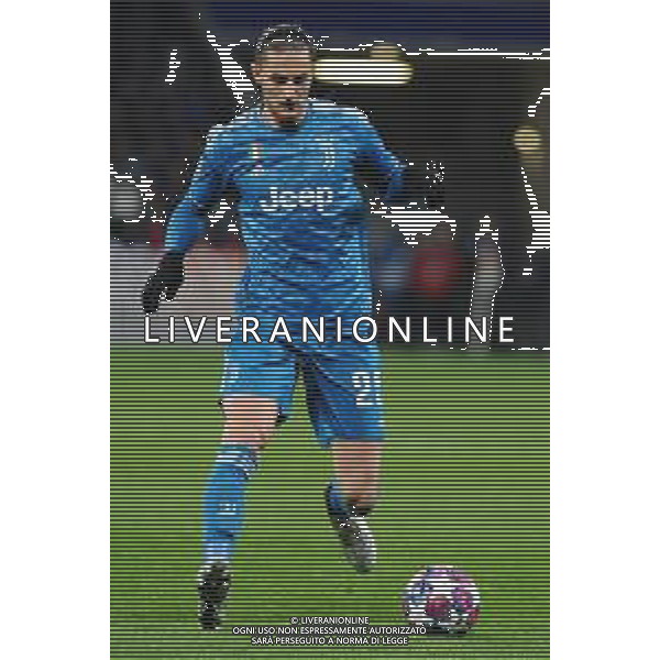 Lione 26.02.2020 Groupama Stadium Olympique Lione vs Juventus Champions League 2019/2020 ©Viganti/Agenzia Aldo Liverani Nella foto: adrien rabiot ©Viganti