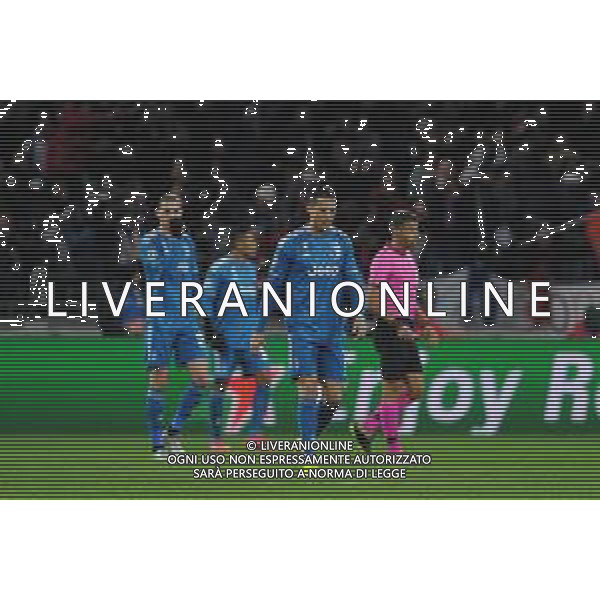 Lione 26.02.2020 Groupama Stadium Olympique Lione vs Juventus Champions League 2019/2020 ©Viganti/Agenzia Aldo Liverani Nella foto: delusione cristiano ronaldo ©Viganti