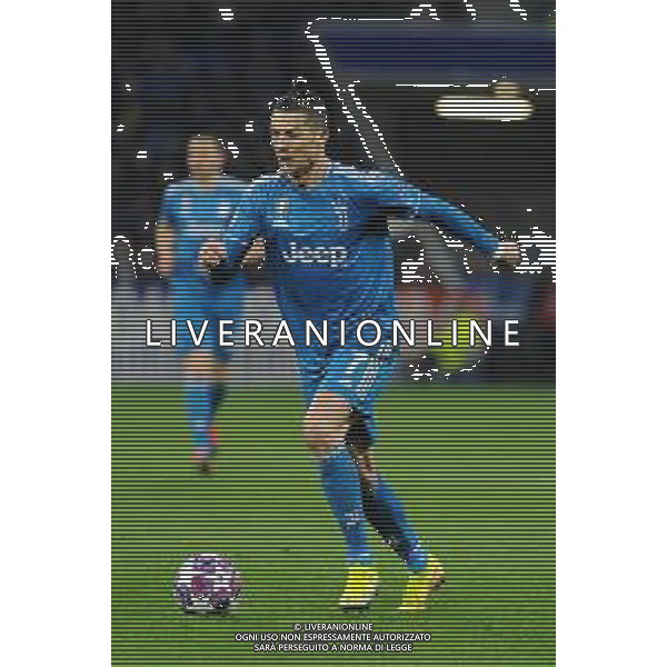 Lione 26.02.2020 Groupama Stadium Olympique Lione vs Juventus Champions League 2019/2020 ©Viganti/Agenzia Aldo Liverani Nella foto: cristiano ronaldo ©Viganti