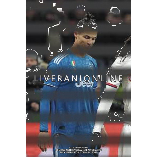 Lione 26.02.2020 Groupama Stadium Olympique Lione vs Juventus Champions League 2019/2020 ©Viganti/Agenzia Aldo Liverani Nella foto: cristiano ronaldo ©Viganti