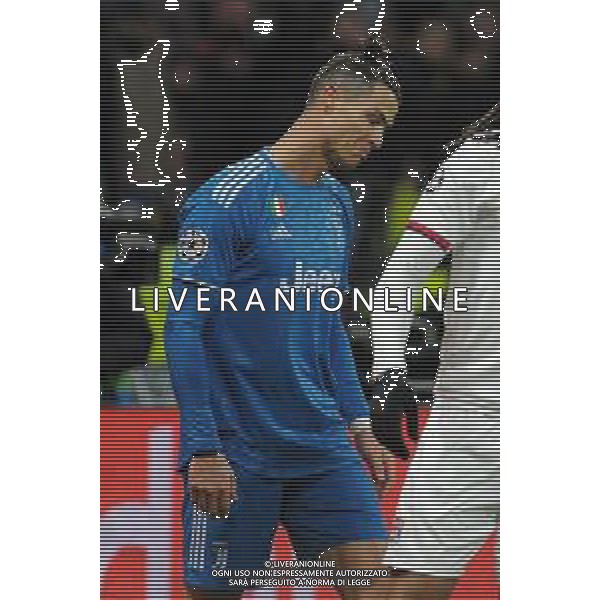 Lione 26.02.2020 Groupama Stadium Olympique Lione vs Juventus Champions League 2019/2020 ©Viganti/Agenzia Aldo Liverani Nella foto: cristiano ronaldo ©Viganti