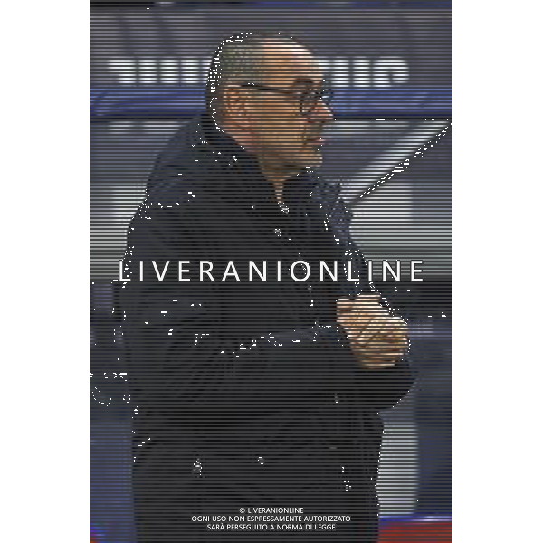 Lione 26.02.2020 Groupama Stadium Olympique Lione vs Juventus Champions League 2019/2020 ©Viganti/Agenzia Aldo Liverani Nella foto: maurizio sarri ©Viganti