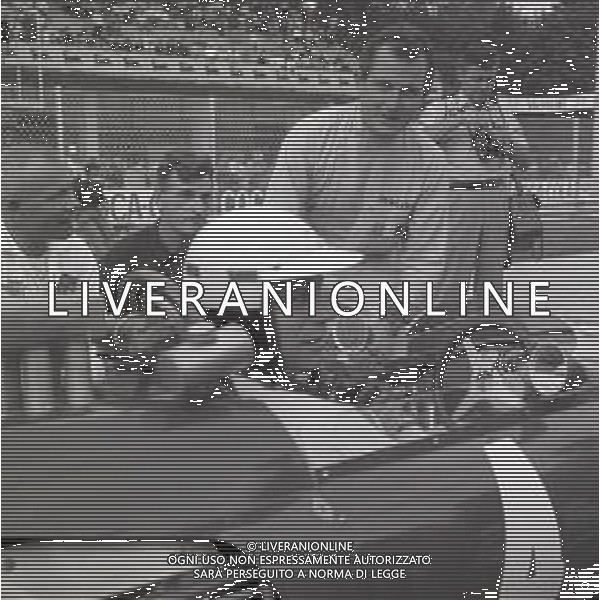 1966 MONZA FILM GRAND PRIX CON YVES MONTAND NELLA FOTO YVES MONTAND AG ALDO LIVERANI SAS
