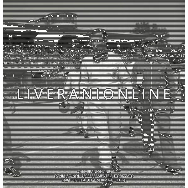 1966 MONZA FILM GRAND PRIX CON YVES MONTAND NELLA FOTO YVES MONTAND AG ALDO LIVERANI SAS
