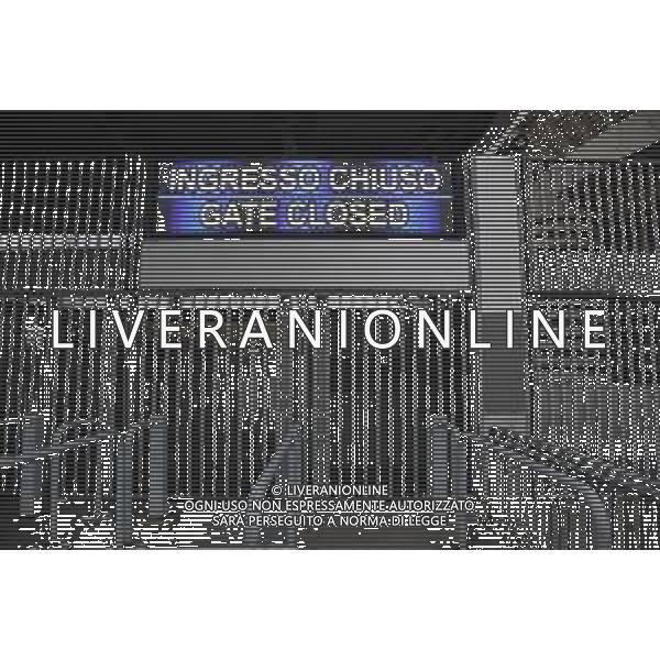 Stadio San Siro partita a porte chiuse Inter vs Ludogorets UEFA Europa League sedicesimi di finale - gara di ritorno Milano 27-02-2020 Stadio Giuseppe Meazza - San Siro foto Roberto Garavaglia - ag. Aldo Liverani sas