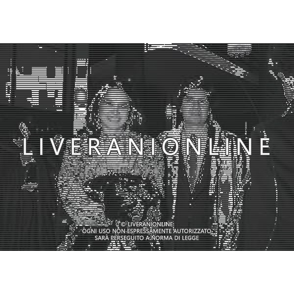 RETROSPETTIVA EDWIGE FENECH NELLO SPETTACOLO TEATRALE D\'AMORE SI MUORE NEL 1986 AL TEATRO SMERALDO REGIA ALDO TERLIZZI NELLA FOTO WILLY MOLCO CON LA MOGLIE ALIDA AZAR AG ALDO LIVERANI SAS