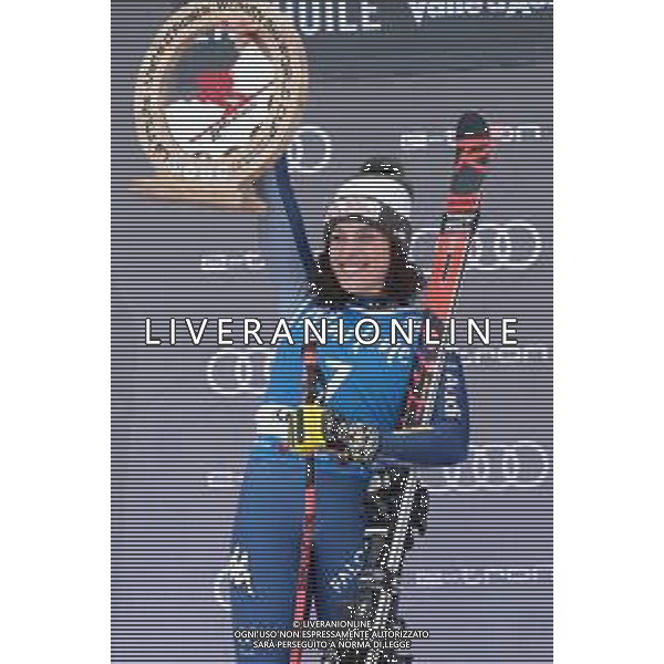 Sci Alpino La Thuile, Italia 29/02/2020 Coppa del Mondo - Super G Femminile Nella foto: BRIGNONE Federica (ITA) 2nd CLASSIFIED FOTO SERGIO BISI-ALESSIO MARINI-AG ALDO LIVERANI SAS