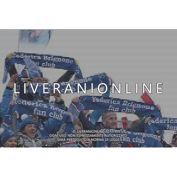 Sci Alpino La Thuile, Italia 29/02/2020 Coppa del Mondo - Super G Femminile Nella foto: Tifosi di Federica Brignone FOTO SERGIO BISI-ALESSIO MARINI-AG ALDO LIVERANI SAS